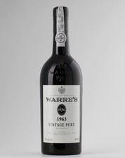 Warre's 1963 Vintage Port 0.75